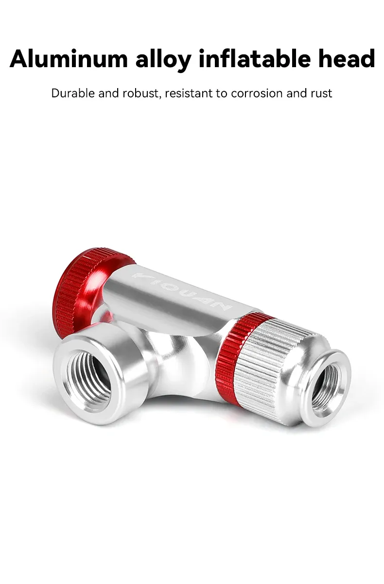Gonfleur CO2 pour vélo, utilisation