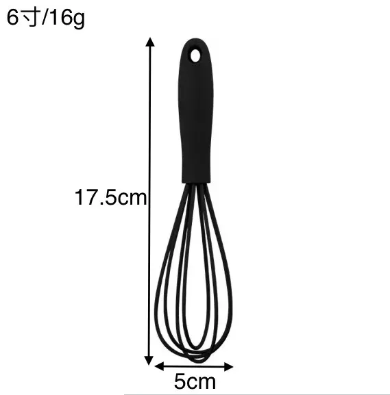Fouet à œufs en silicone, mousseur à lait et ustensile de cuisine 11
