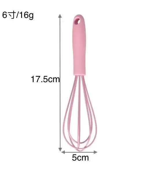 Fouet à œufs en silicone, mousseur à lait et ustensile de cuisine 10