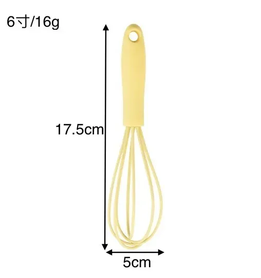 Fouet à œufs en silicone, mousseur à lait et ustensile de cuisine 7