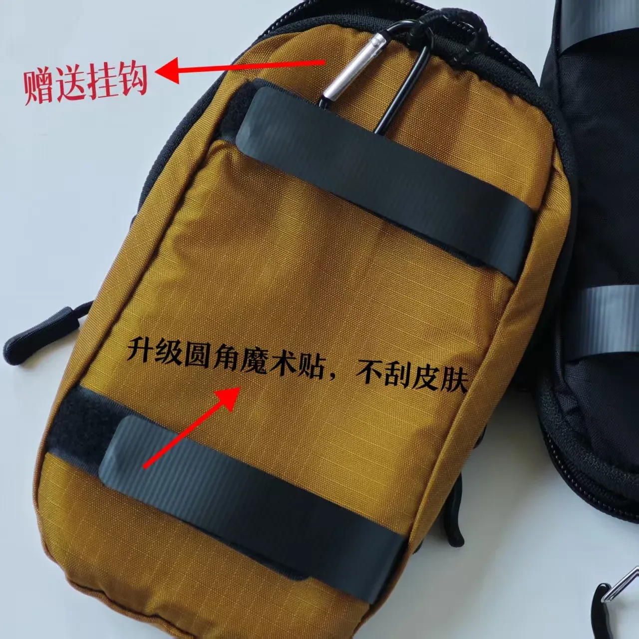 Sac étanche en situation d'utilisation