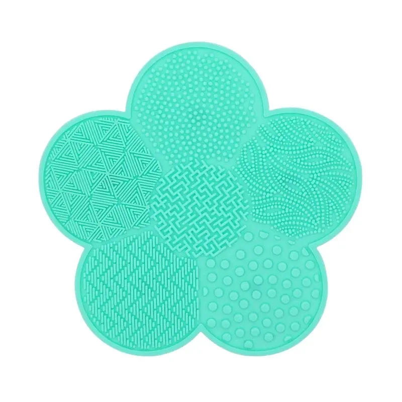 Bol nettoyeur pliable en silicone pour pinceaux de maquillage et houppettes 32