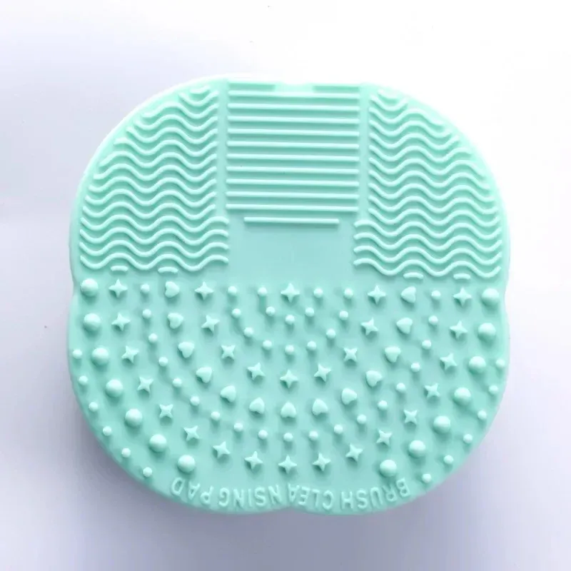 Bol nettoyeur pliable en silicone pour pinceaux de maquillage et houppettes 8