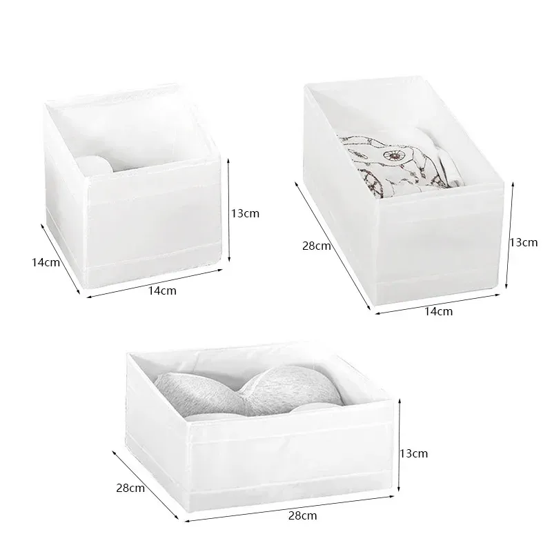 Boîte de rangement pour vêtements, mise en situation
