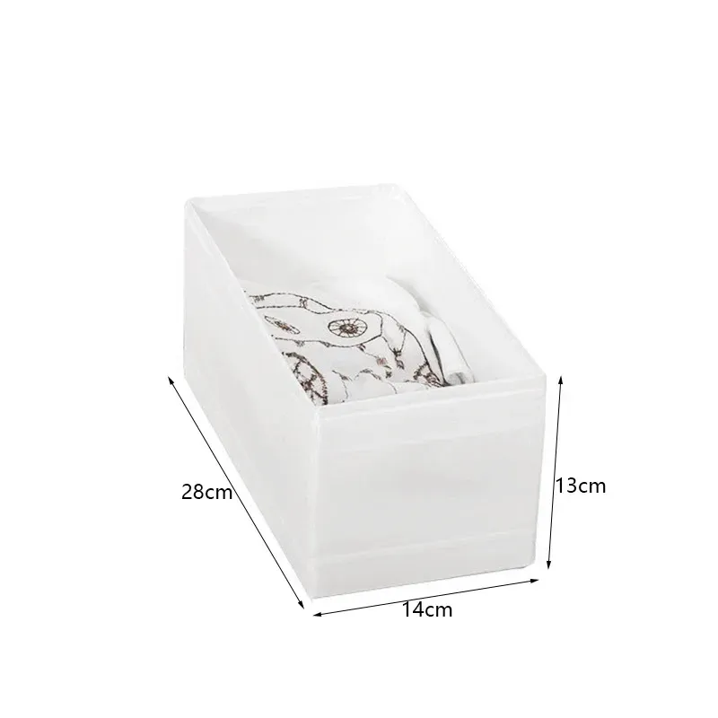 Boîte de rangement pliable lavable pour vêtements avec compartiments pour sous-vêtements, jeans et chaussettes, idéale pour la garde-robe 8