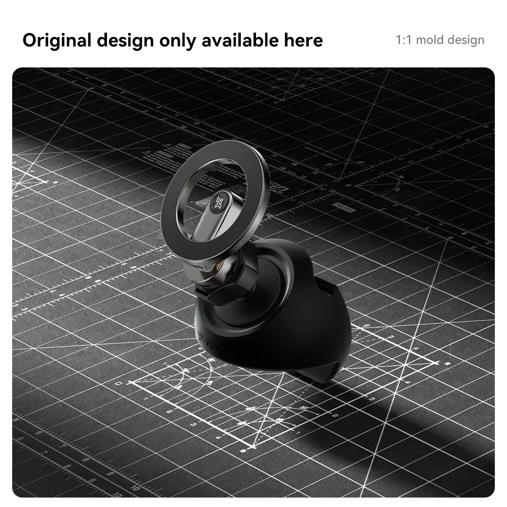 Support magnétique YZ pour téléphone de voiture Tesla Model 3 et Model Y (Highland, Juniper), rotation à 360°, support métallique compatible tous smartphones 2