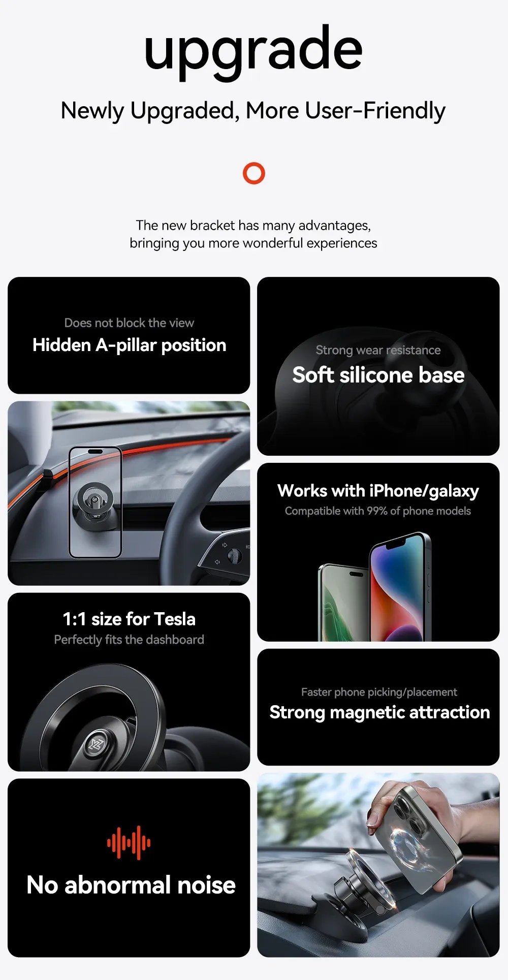 Support de smartphone en situation de conduite