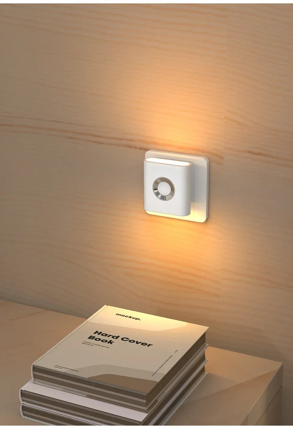 Veilleuse installée dans un couloir