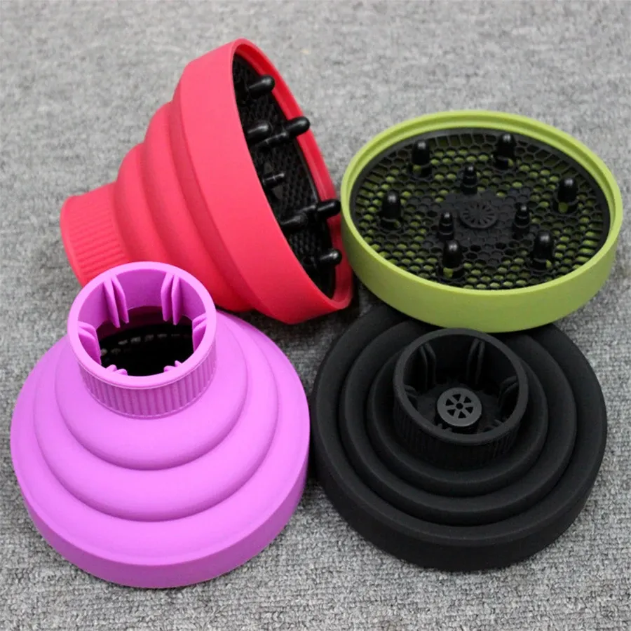 Diffuseur en silicone utilisé pour un coiffage bouclé