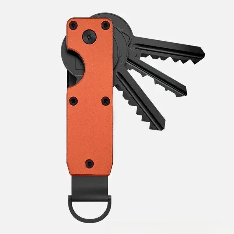 Organiseur de clés compact en métal, 6,2 cm, capacité de 2 à 6 clés 5
