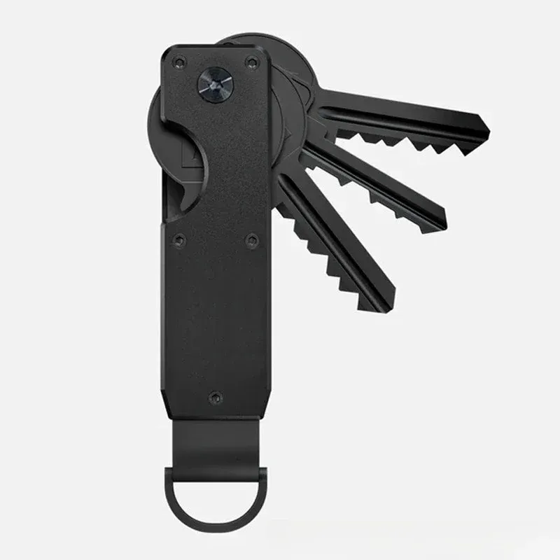 Organiseur de clés compact en métal, 6,2 cm, capacité de 2 à 6 clés 6