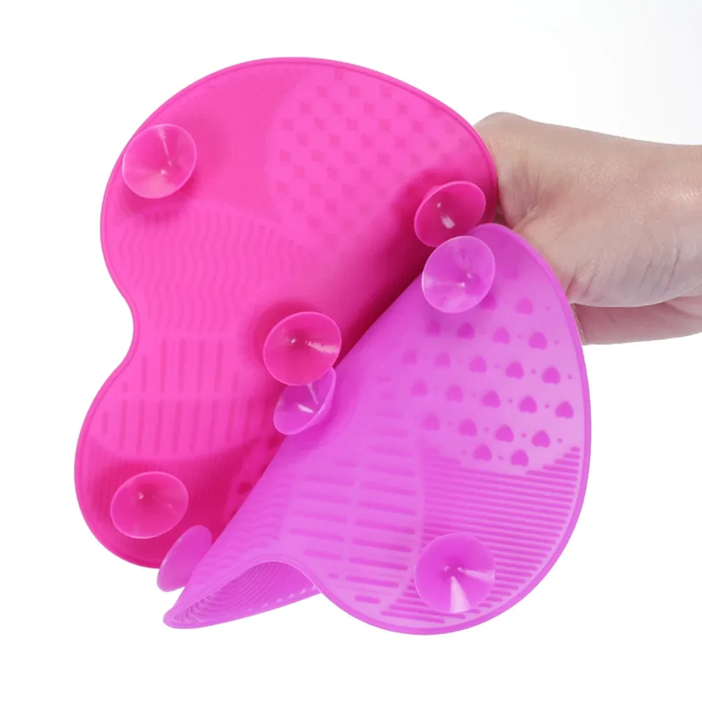 Tapis de nettoyage pour pinceaux de maquillage en silicone 5