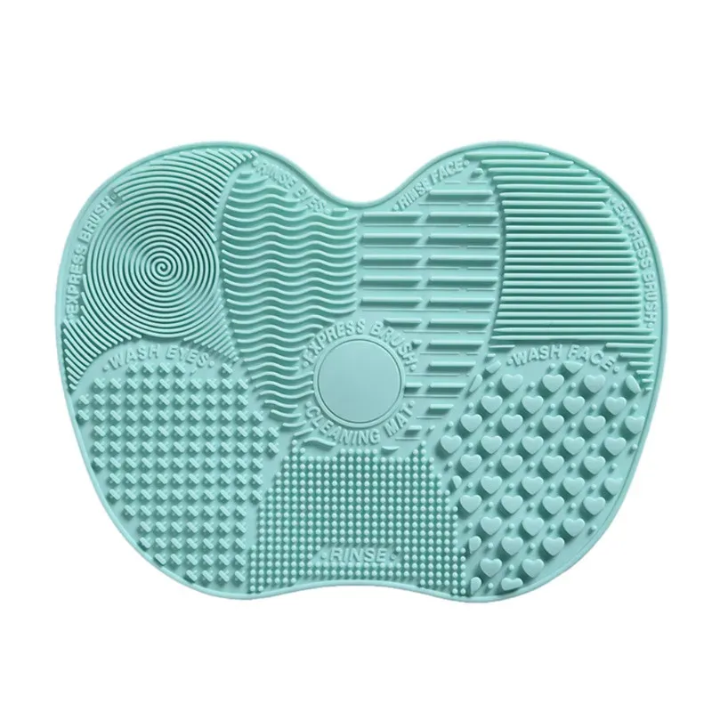 Tapis de nettoyage pour pinceaux de maquillage en silicone 9