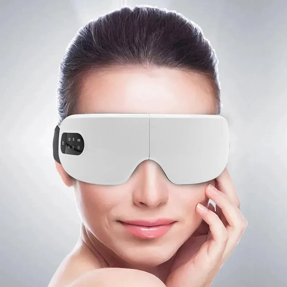 Masseur oculaire sans fil avec vibration
