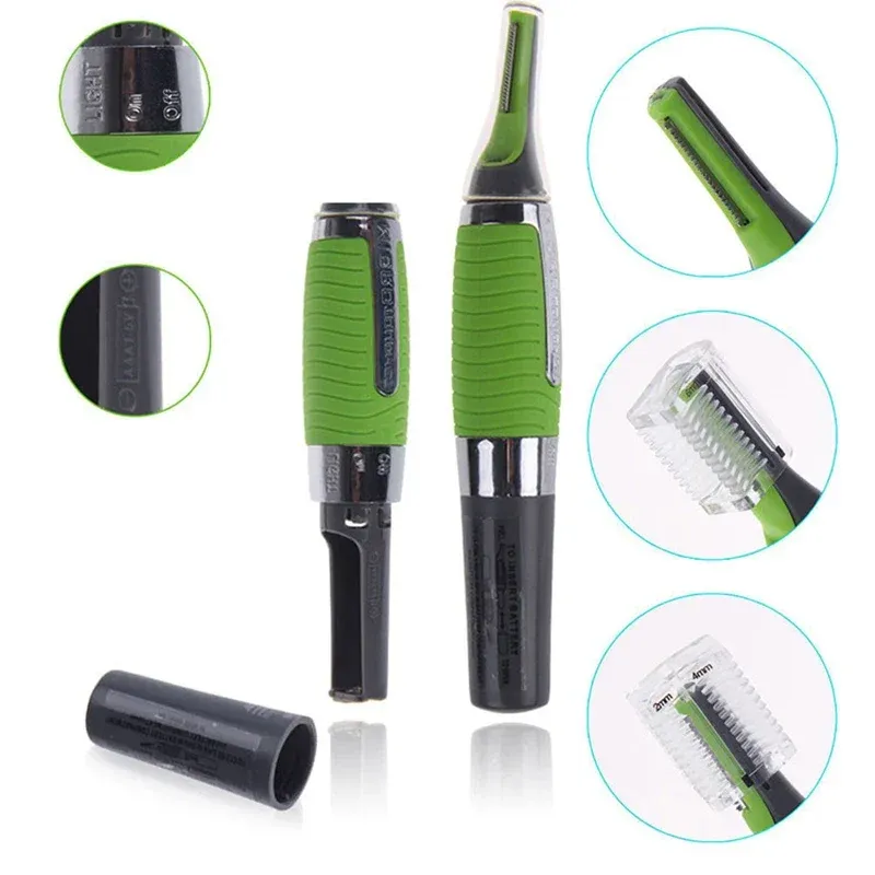 Tondeuse électrique LOOTAA pour oreilles et nez, tondeuse à cheveux et rasoir de soin du visage pour hommes et femmes, outil d'hygiène personnelle 3