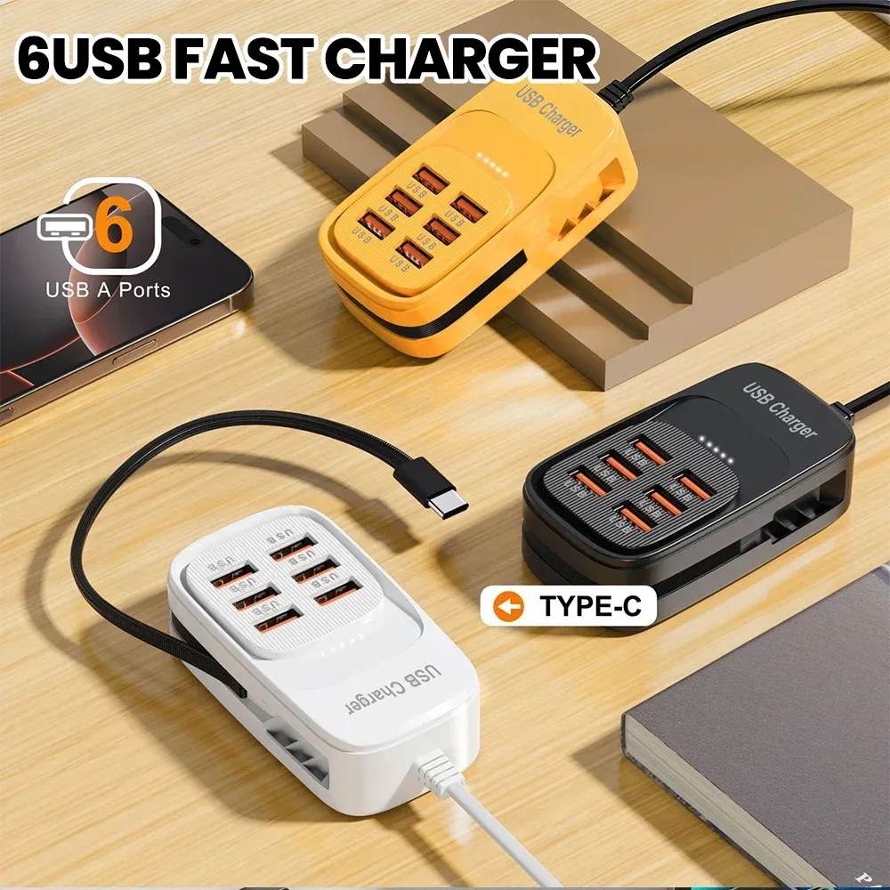 Station de charge multi-ports, détail du design