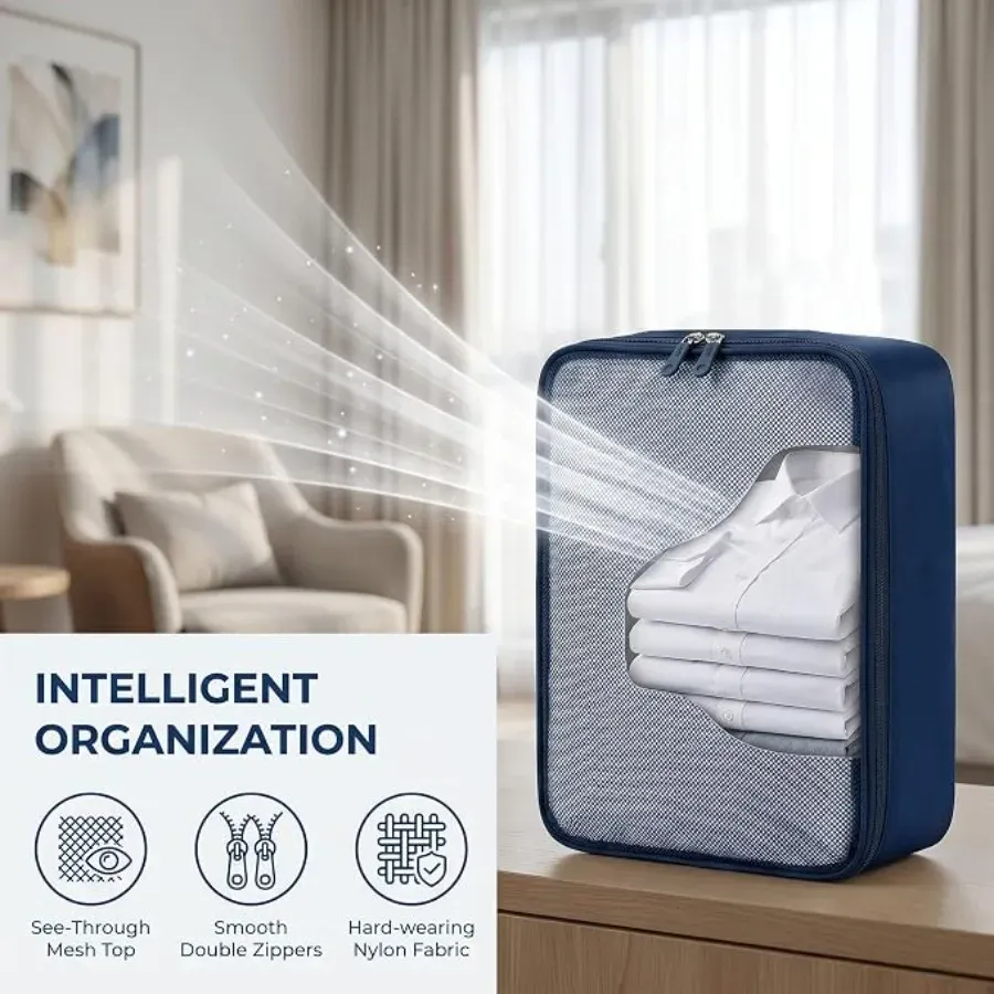 Ensemble de cubes de rangement pour voyage