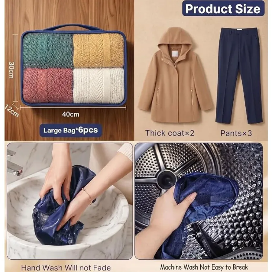 Organisateurs de bagages légers et pliables