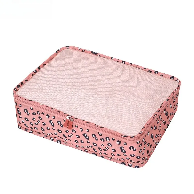 1/2/4/6 pièces, cubes de rangement pliables 40 × 30 × 12 cm, organisateurs de bagages pour voyage, légers, transparents, avec design en maille respirante 18