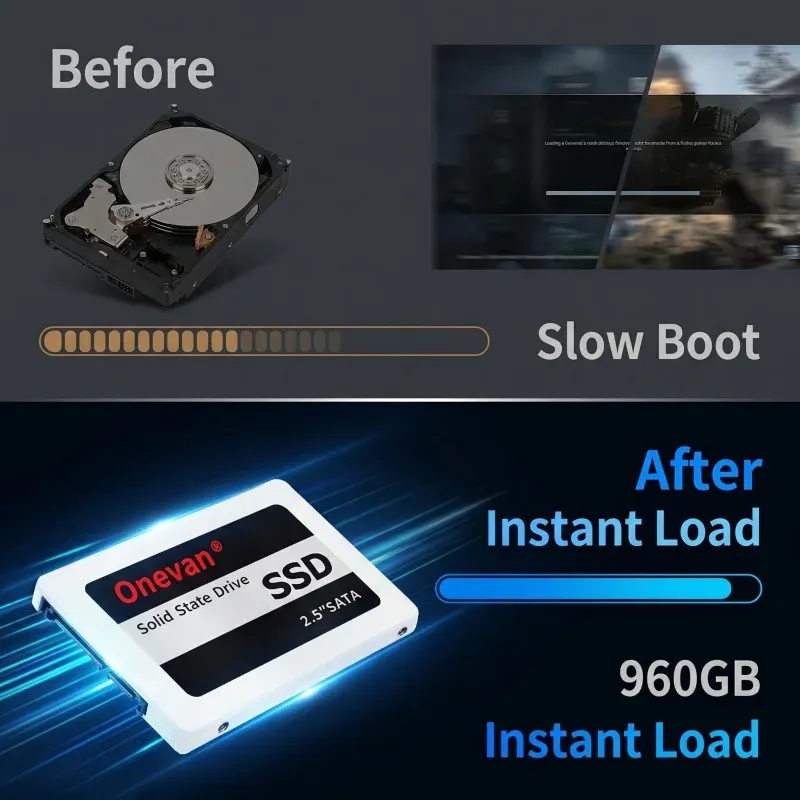 Disque SSD en situation d'utilisation
