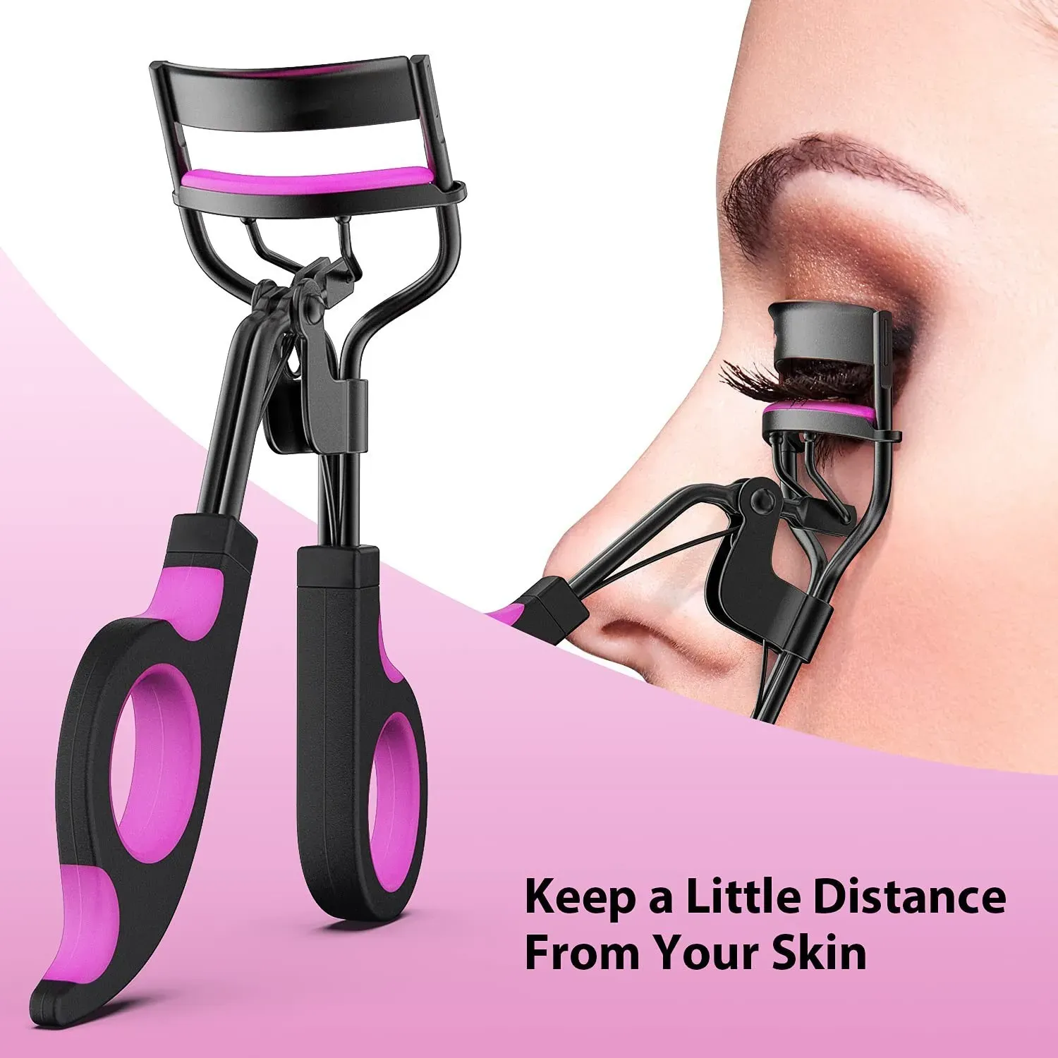 Accessoires de maquillage des cils, vue de détail