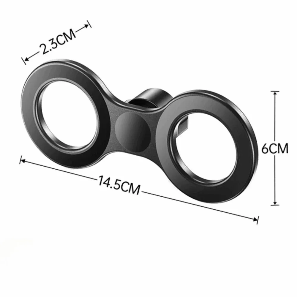 Support de téléphone pour voiture à double tête magnétique