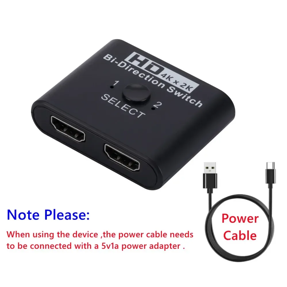 Contenu de l'emballage du commutateur HDMI