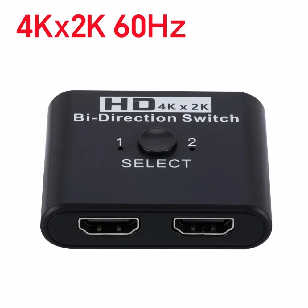 Commutateur HDMI bidirectionnel 2 ports 4K 60 Hz 7