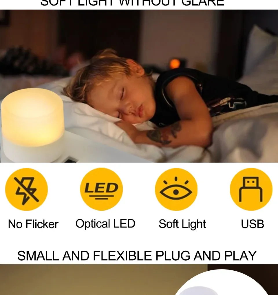 Lampe USB dans un cadre de vie