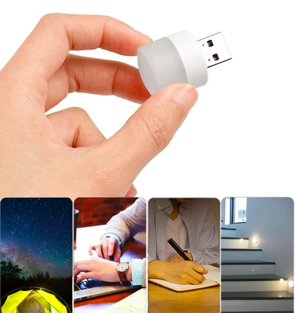 Lampe USB, lumière douce et diffuse