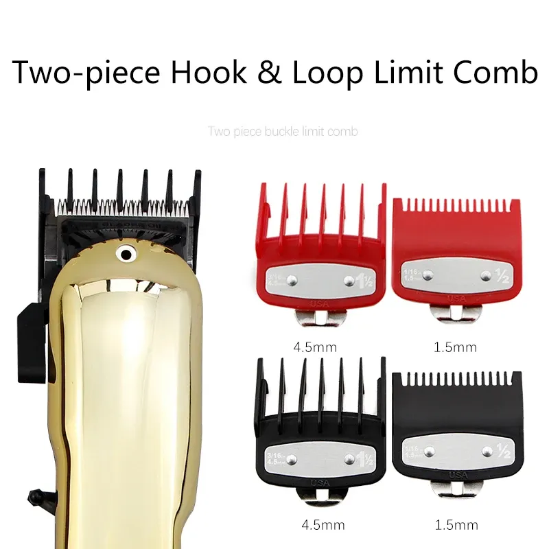 Peignes guides de coupe professionnels (2 pièces), compatibles 1,5 mm et 4,5 mm 2