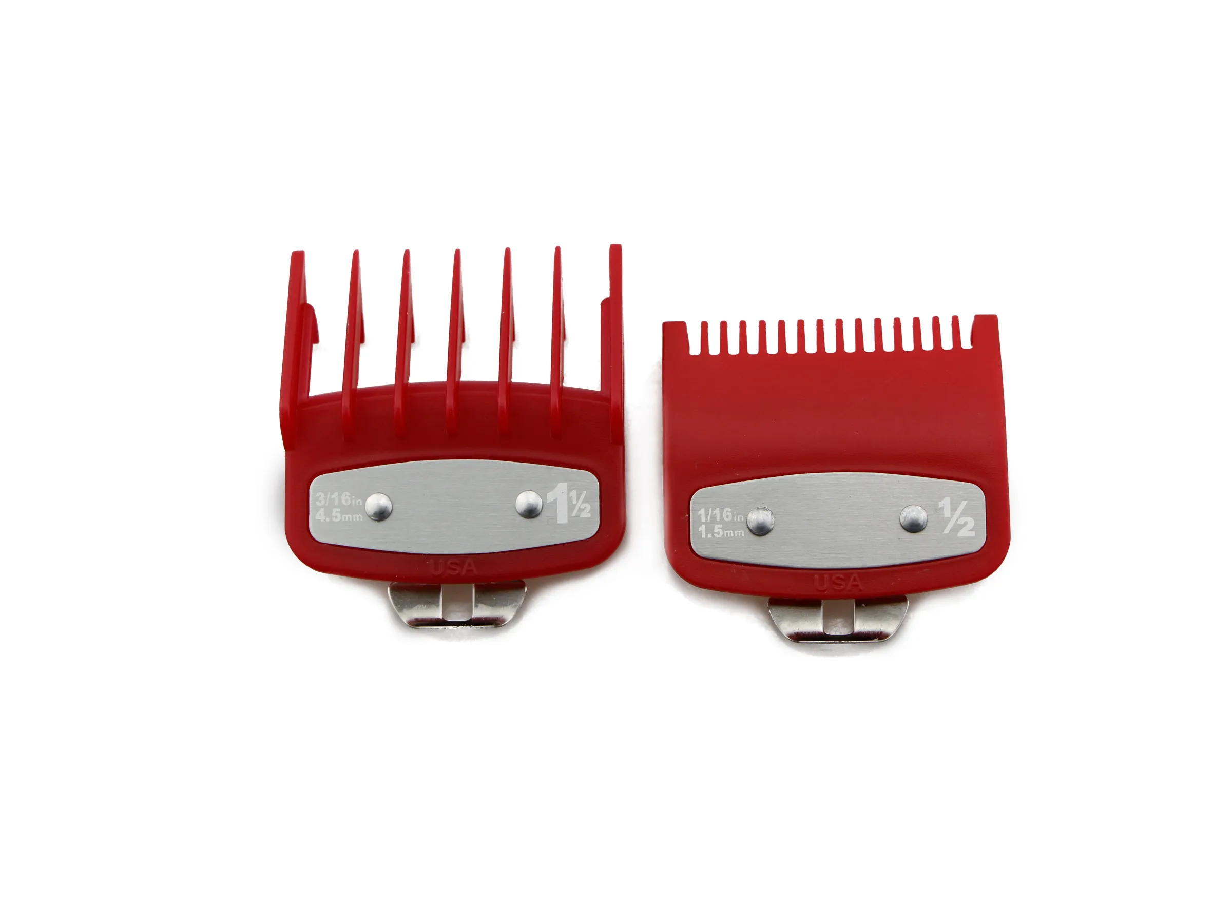 Peignes guides de coupe professionnels (2 pièces), compatibles 1,5 mm et 4,5 mm 7