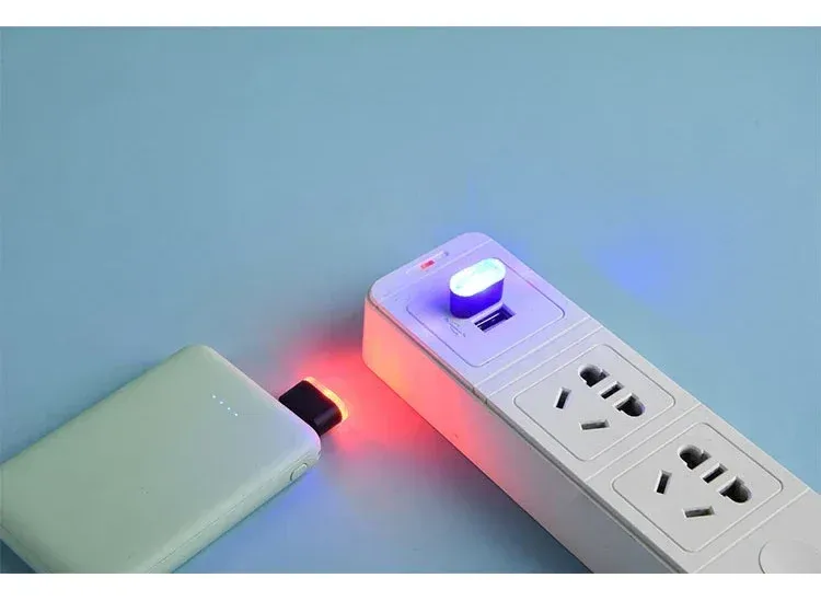 Veilleuse USB, détail du design