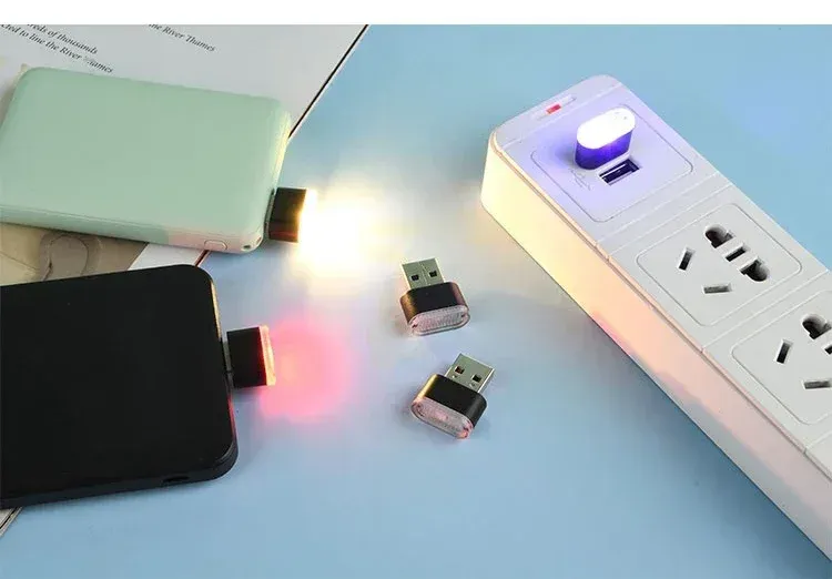 Veilleuse USB, touche finale de lumière