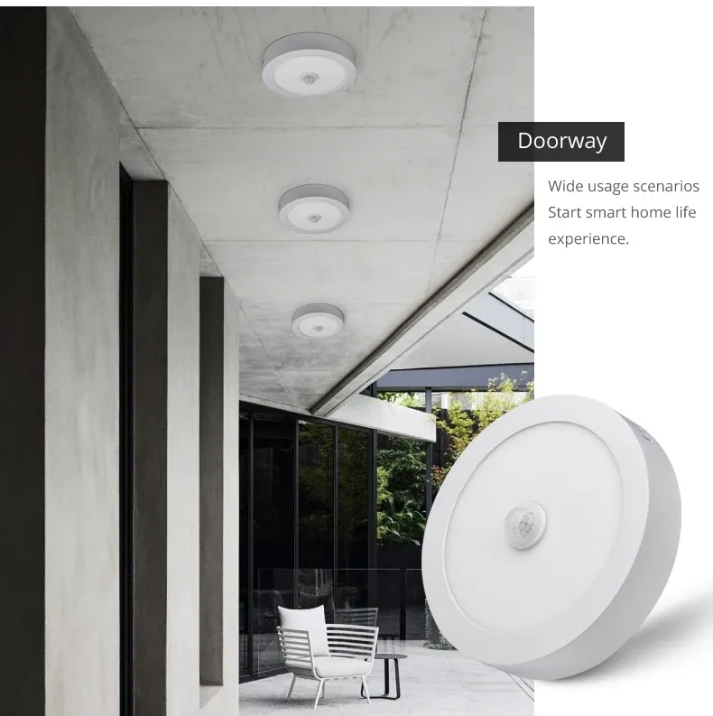 Plafonnier LED, vue rapprochée