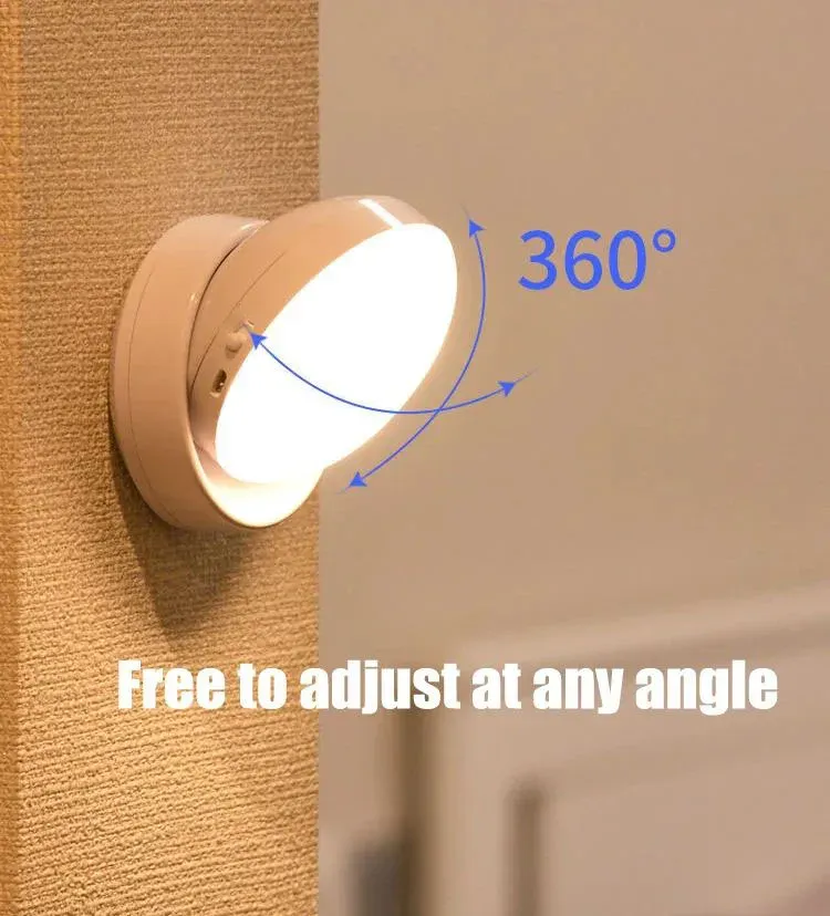 Lumière LED de nuit pour le chevet