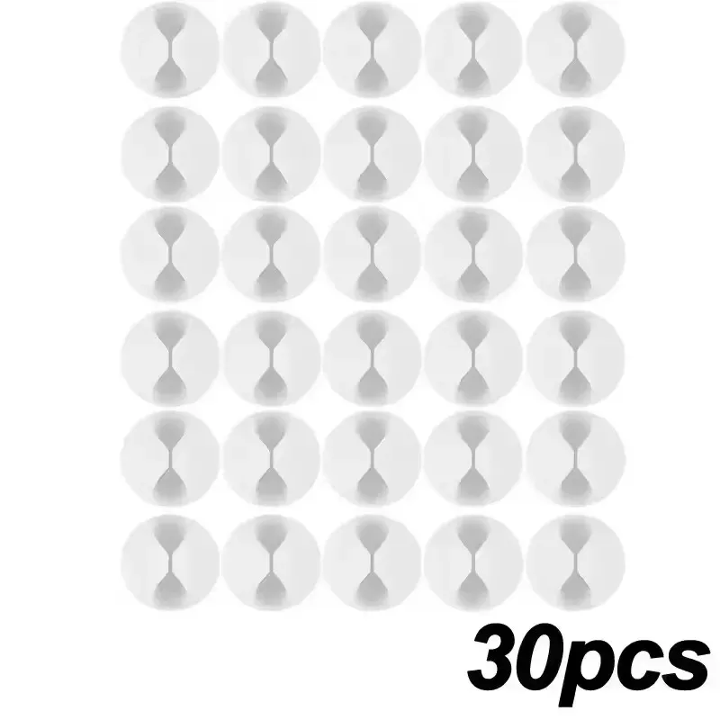 Attaches-câbles adhésifs portables pour bureau, maison, voiture et table de chevet 12