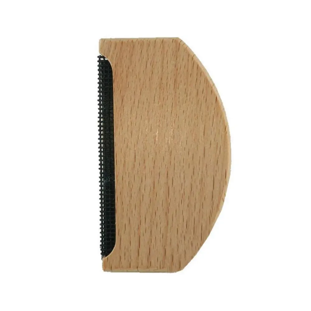 Dissolvant de peluches en bois, rasoir portable pour vêtements, peigne anti-bouloches pour pulls en cachemire et tissus délicats 7