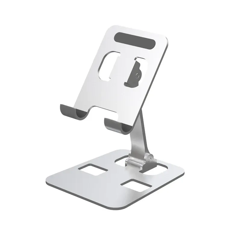 Support de téléphone de bureau pliable universel en alliage d'aluminium 9