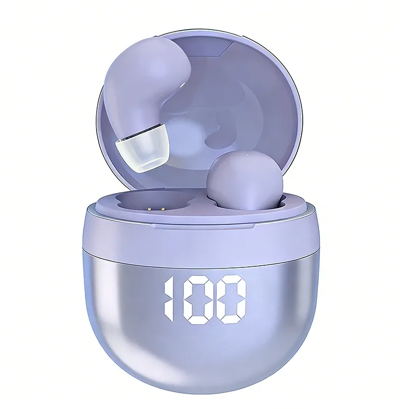 Écouteurs sans fil SK18 Invisible Sleep, Bluetooth 5.4, mini écouteurs à réduction de bruit, commande tactile, micro intégré 7