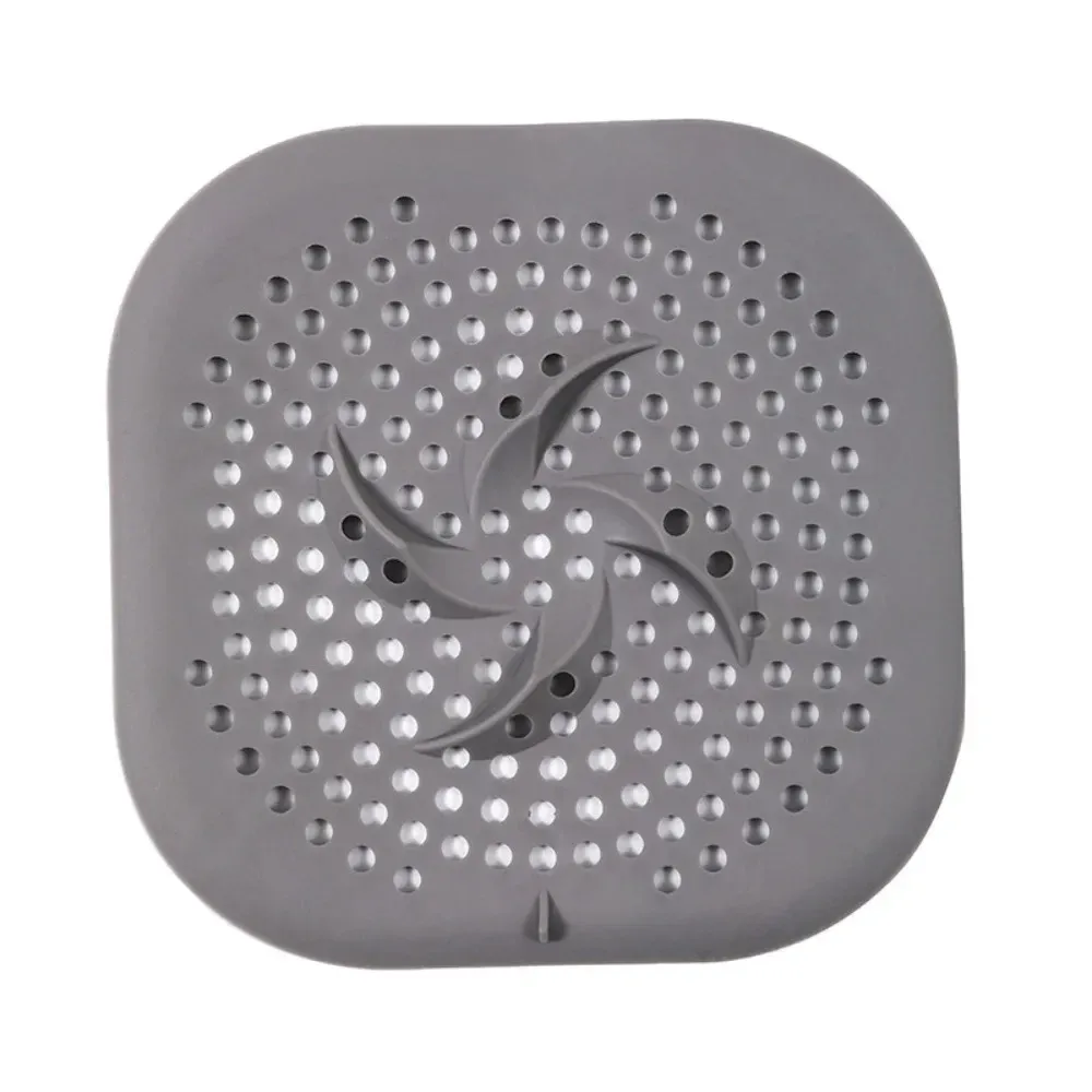 Crépine de drain en silicone en forme de fleur, filtre d'évier en maille anti-blocage des cheveux 9