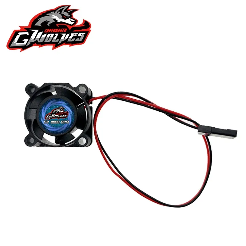Ventilateur de refroidissement RC 25/30/35/40/50 mm, 8000 tr/min, 5 à 7 V CC, pour ESC 30/60/120/150 A (36/42 mm), connecteur Futaba 2