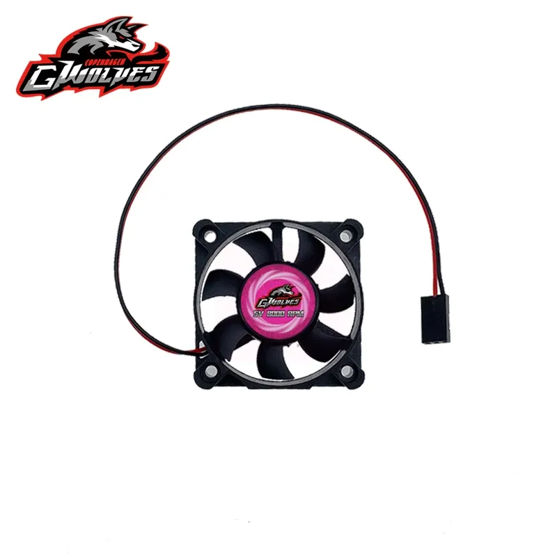 Ventilateur de refroidissement RC 25/30/35/40/50 mm, 8000 tr/min, 5 à 7 V CC, pour ESC 30/60/120/150 A (36/42 mm), connecteur Futaba 6