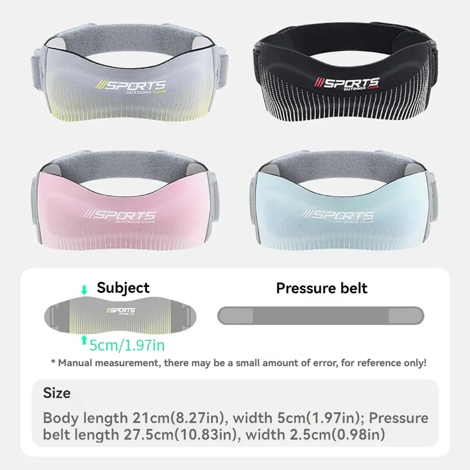 GOBYGO Lot de 2 Genouillères de Compression Réglables avec Sangle Rotule, Absorption des Chocs, Mixte 6
