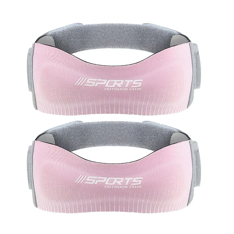 GOBYGO Lot de 2 Genouillères de Compression Réglables avec Sangle Rotule, Absorption des Chocs, Mixte 8