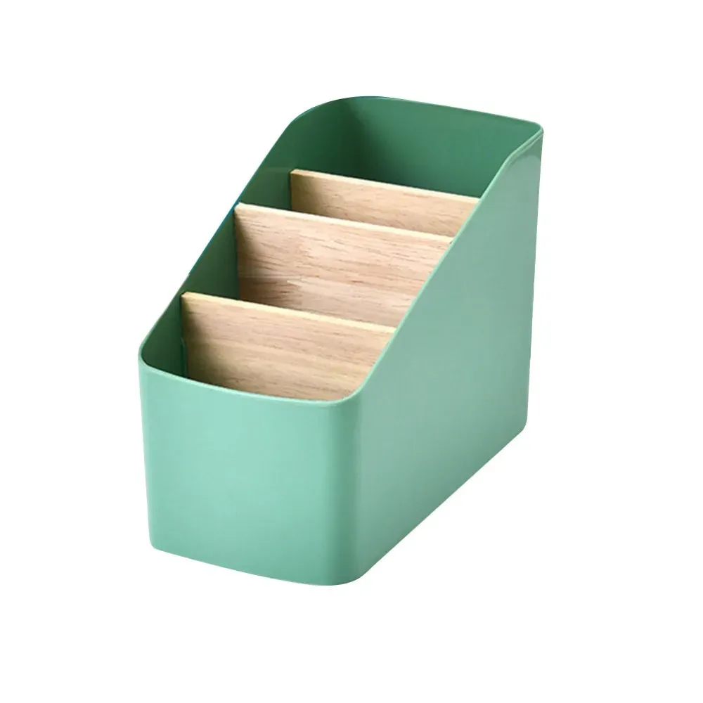 Organisateur de télécommande TV, support de table, boîte de rangement polyvalente pour bureau, organisateur pour chambre à coucher et salon 7