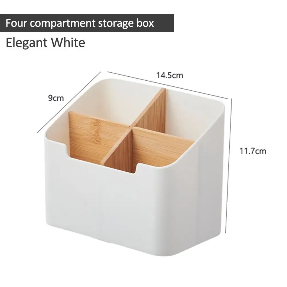Organisateur de télécommande TV, support de table, boîte de rangement polyvalente pour bureau, organisateur pour chambre à coucher et salon 13