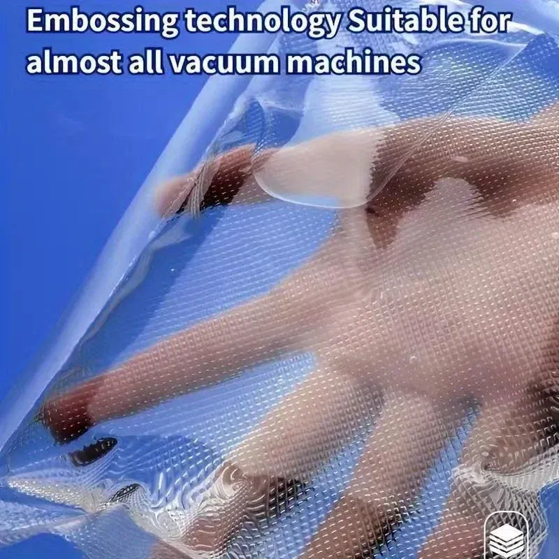 Sachets sous vide alignés pour une conservation optimale