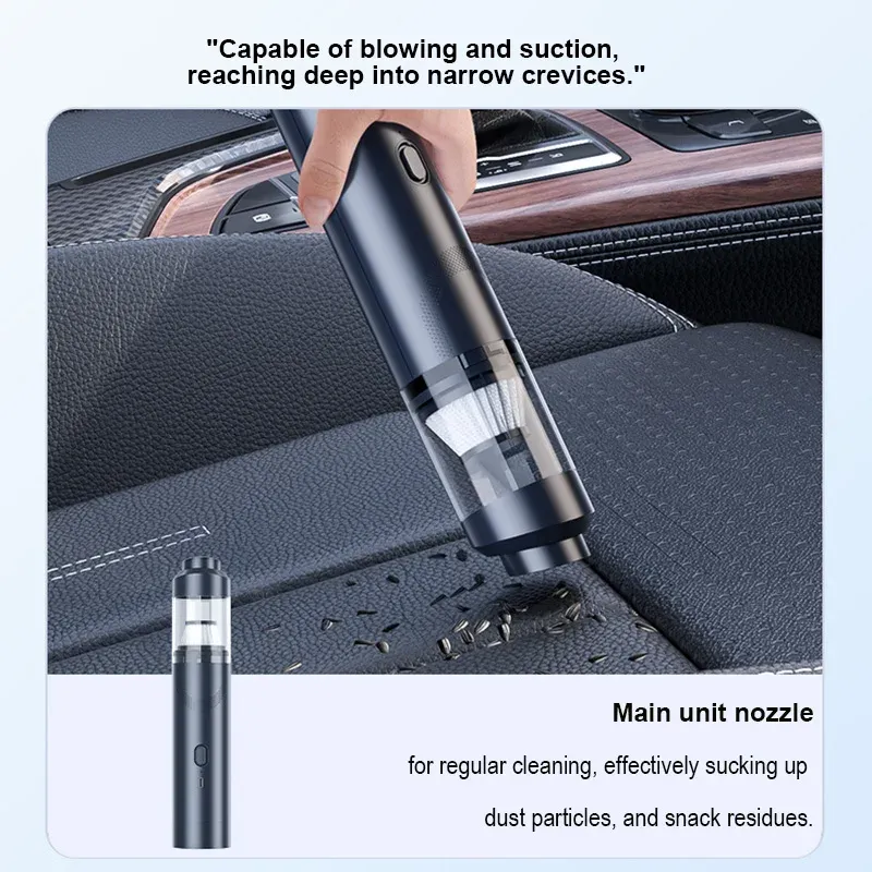 Aspirateur de voiture portable sans fil, forte aspiration, puissant pour usage ménager, machine de nettoyage, nouveau modèle pour Xiaomi 5