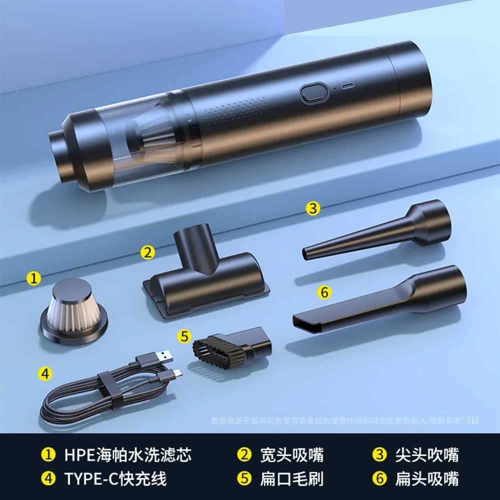 Aspirateur de voiture portable sans fil, forte aspiration, puissant pour usage ménager, machine de nettoyage, nouveau modèle pour Xiaomi 7